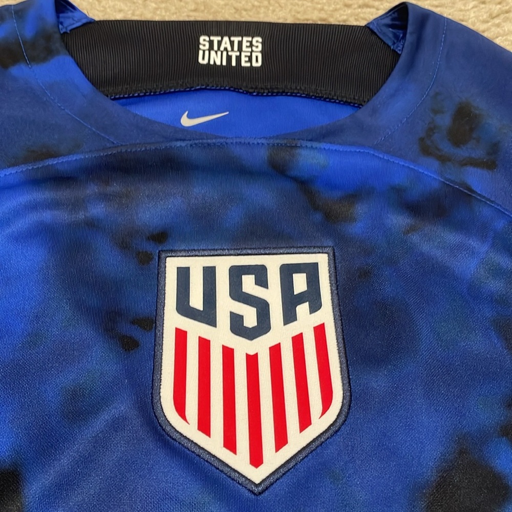 Nike 2022/23 Away USA Long Sleeve Jersey men size M NWT - Picture 2 of 6